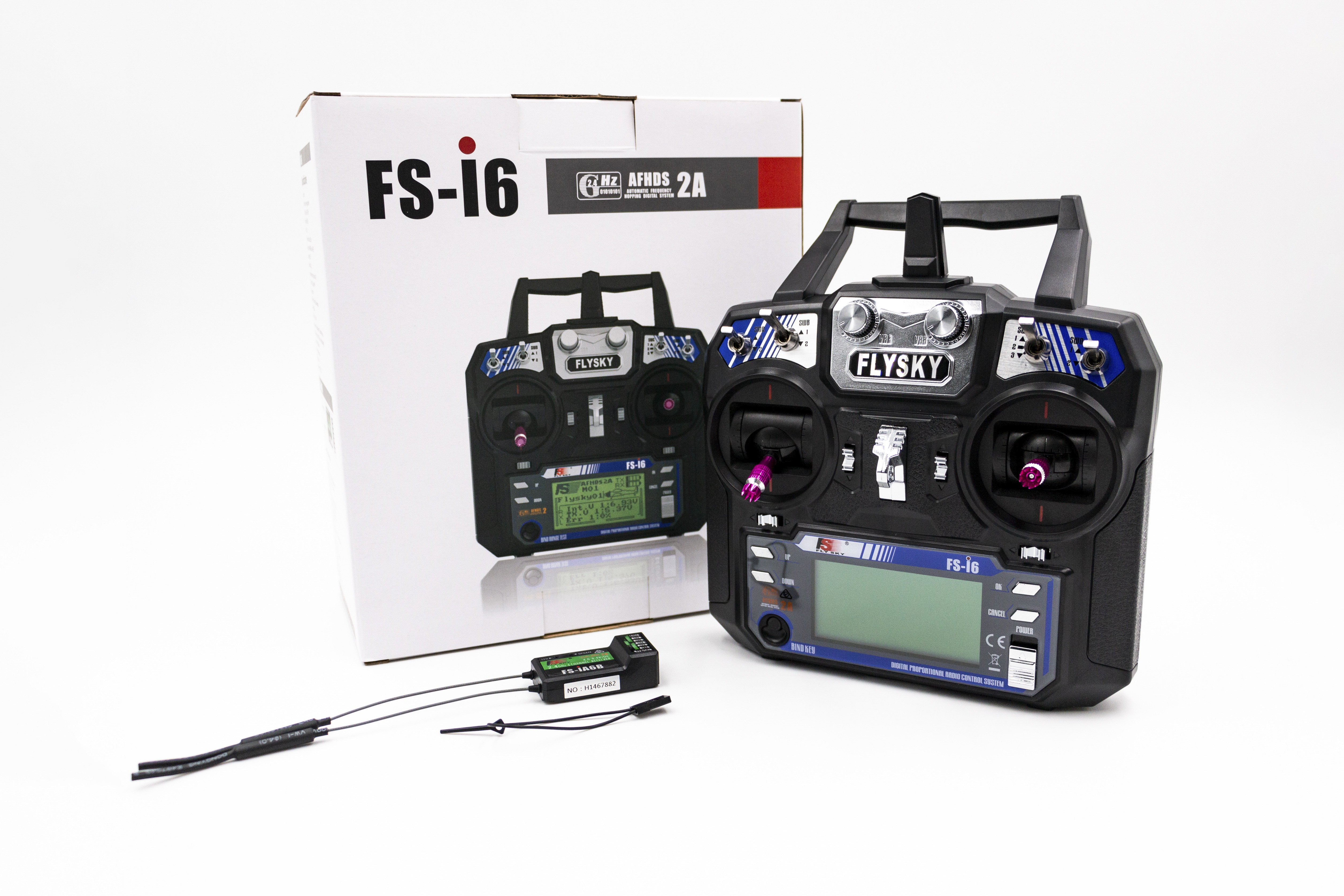 Radio Transmitter 6Ch - Flysky FS-i6 FS I6 2.4GHz 6CH