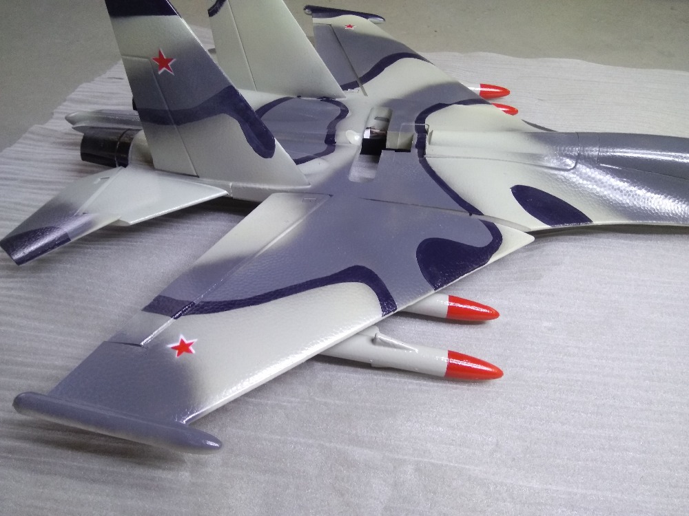 White EPO RC Plane SU-27 SU27  - огляд і ціна Rc Hobby Plane
