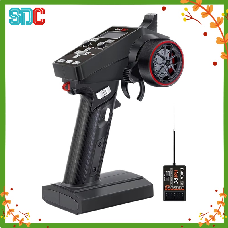HOTRC CT-6A 2.4GHz 6CH Remote  - огляд і ціна Radio Transmitter 6Ch
