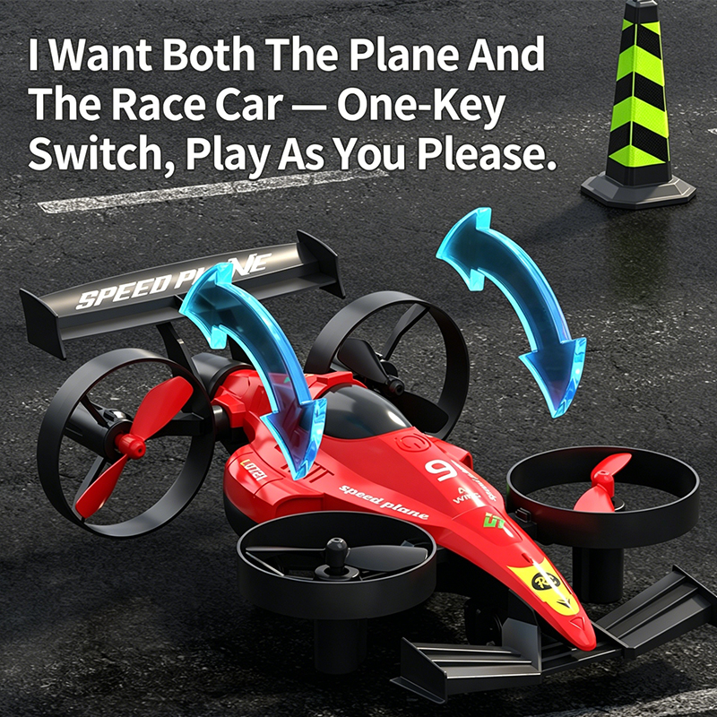Drone 2 In 1 Flying RC Car Hel - огляд і ціна Rc Hobby Grade Helicopter