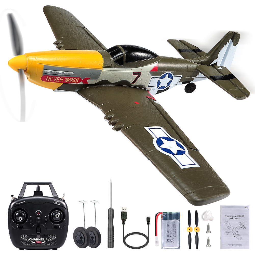 RC Plane P51 Mustang 2.4G Radi - огляд і ціна Rc Hobby Plane