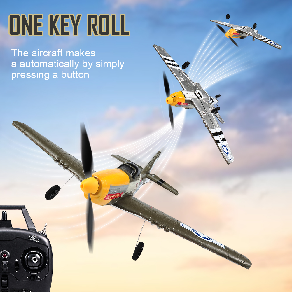 RC Plane P51 Mustang 2.4G Radi - огляд і ціна Rc Hobby Plane