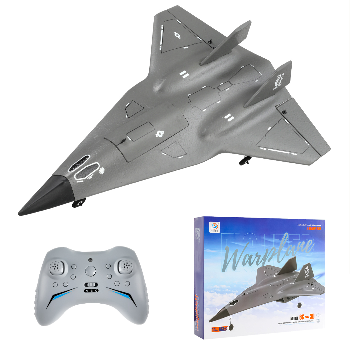 FX9672 RC Plane 4CH 2.4G Wirel - огляд і ціна Rc Hobby Plane