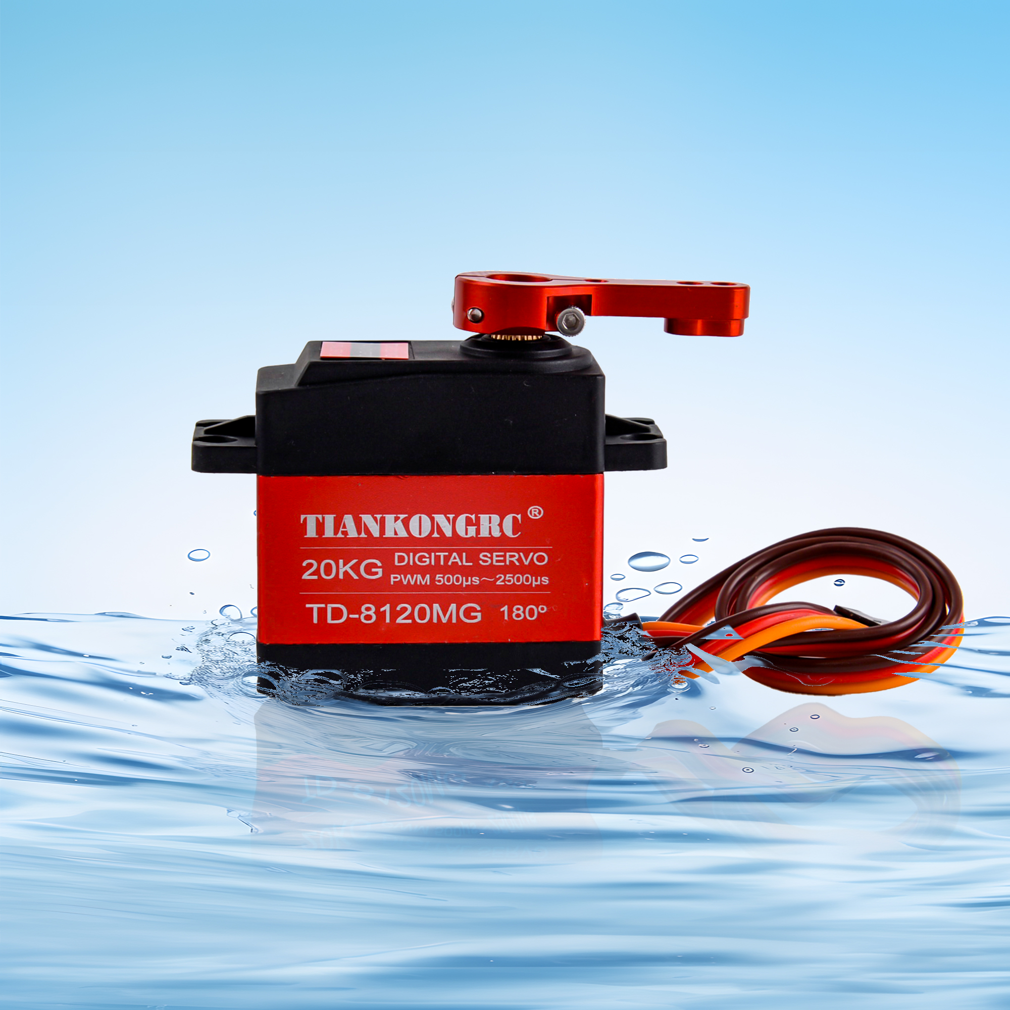 TD-8120MG Waterproof Metal Gea - огляд і ціна Rc Hobby Products