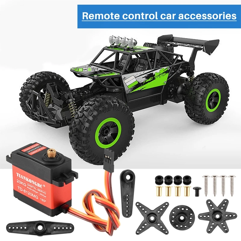 TD-8120MG Waterproof Metal Gea - огляд і ціна Rc Hobby Products