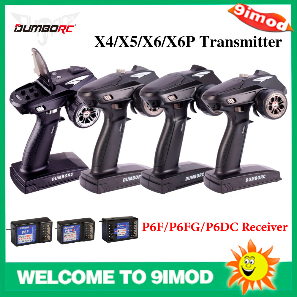 DUMBORC X6P 6CH 2.4G RC Radio  - огляд і ціна Radio Transmitter 6Ch