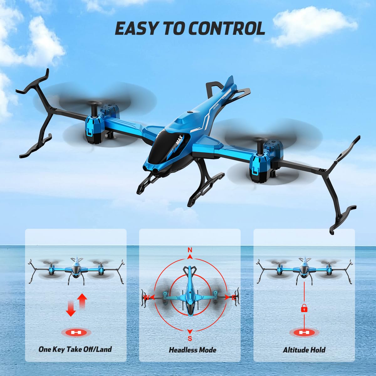 VATOS Super All in 1 Remote Co - огляд і ціна Rc Hobby Grade Helicopter