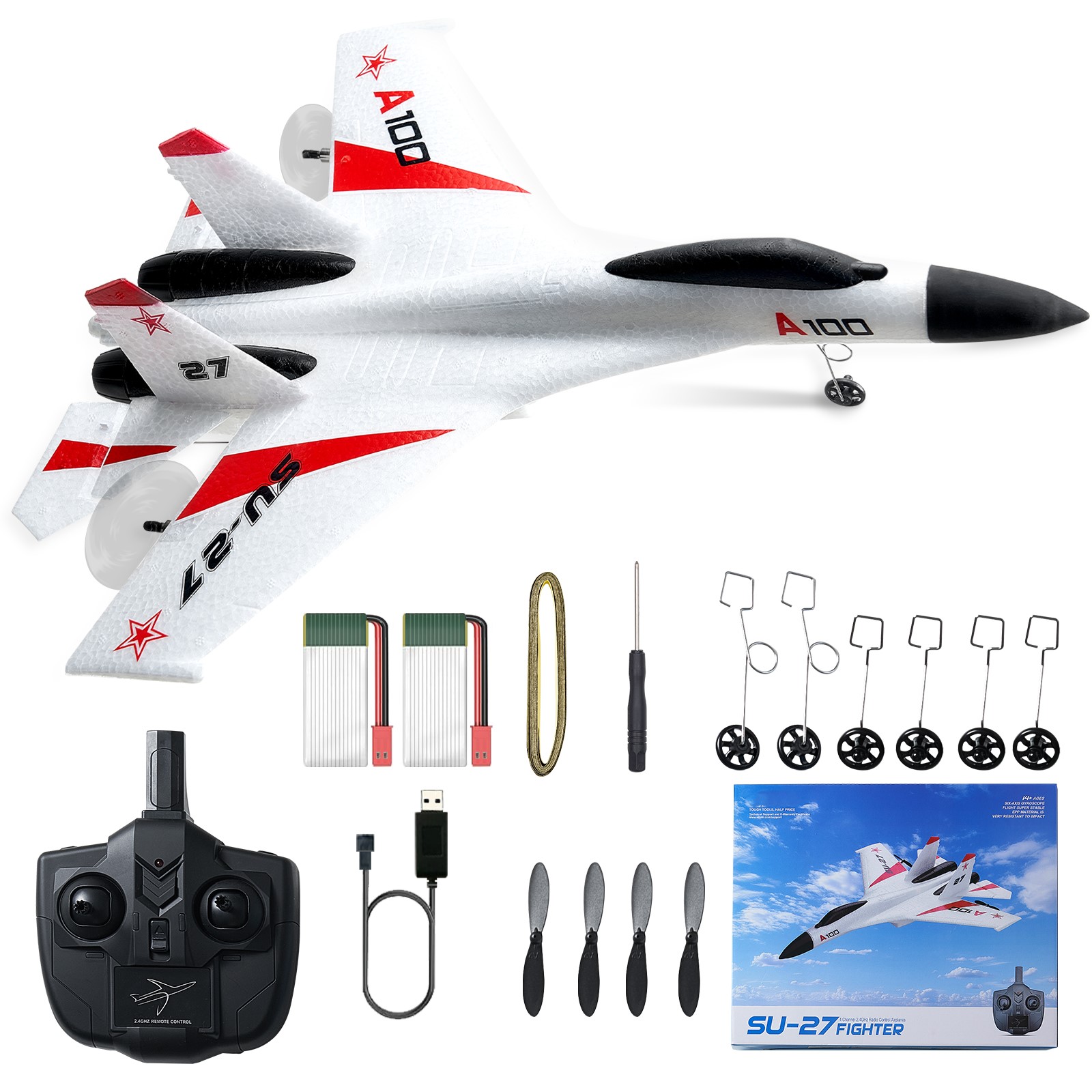 SucceBuy SU27 RC Plane 2.4G  R - огляд і ціна Rc Hobby Plane