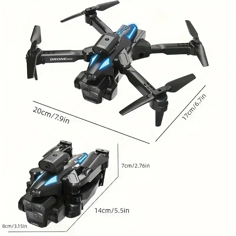 C10 8K HD RC Drone with Triple - огляд і ціна Rc Hobby Grade Helicopter