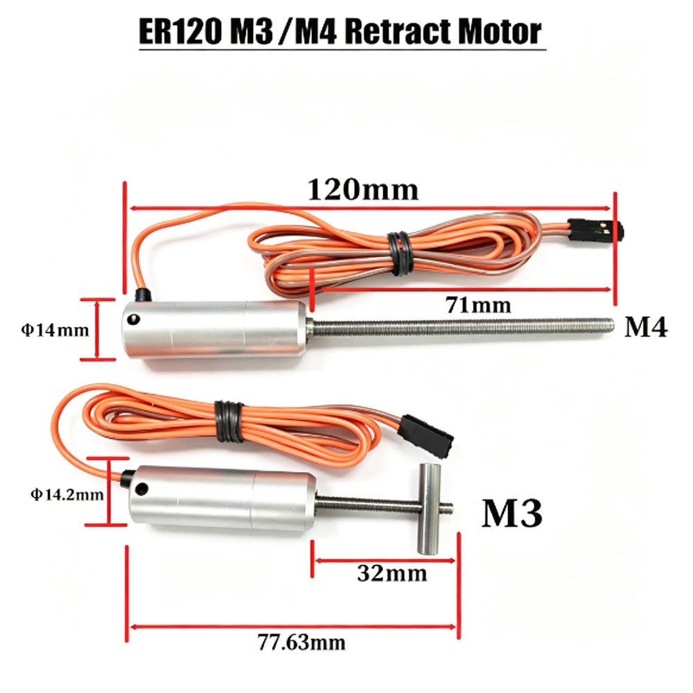 Full Metal Electric Retract Mo - огляд і ціна Jp Hobby-Rc