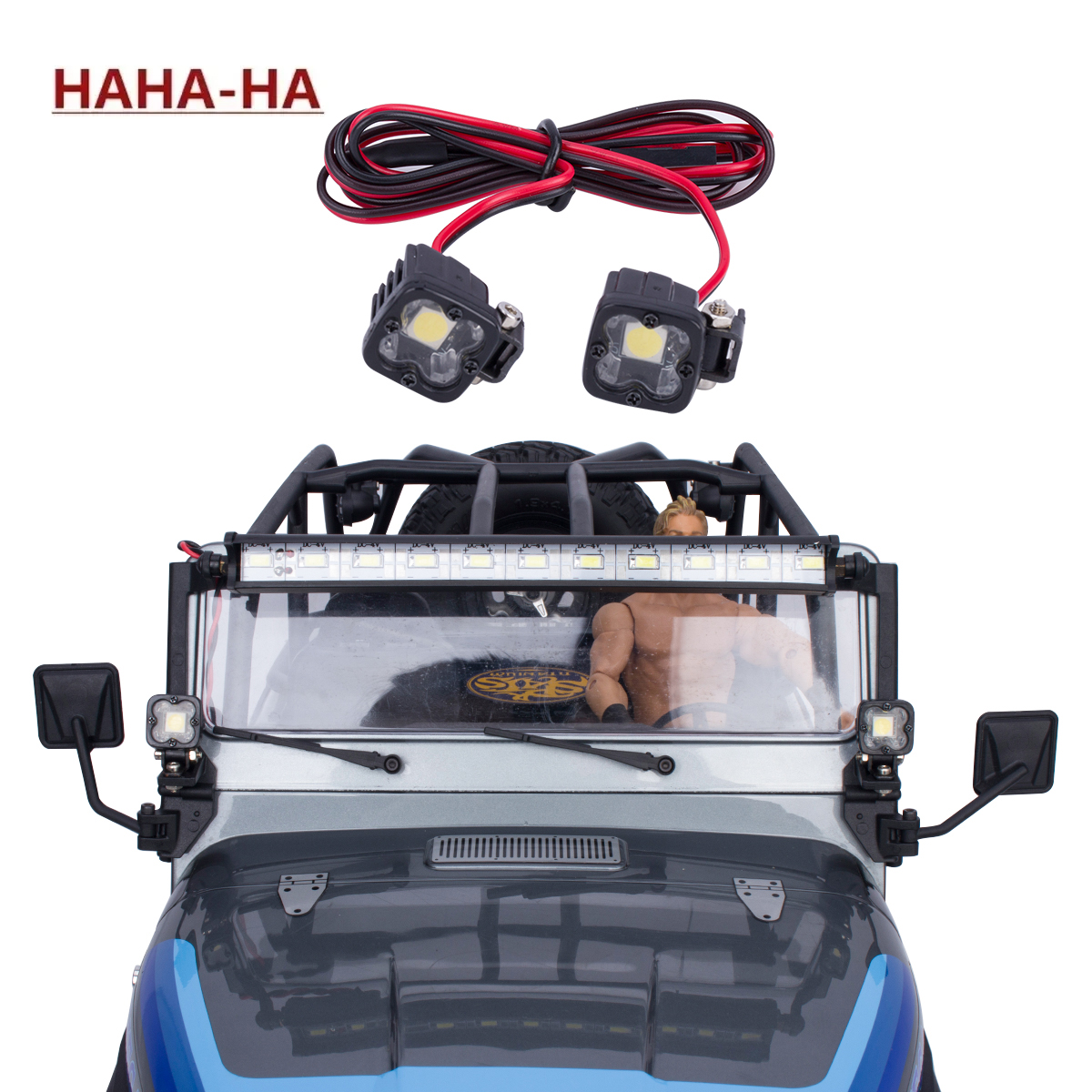 RC Car Square Bright LED Top L - огляд і ціна Rc Hobby Products
