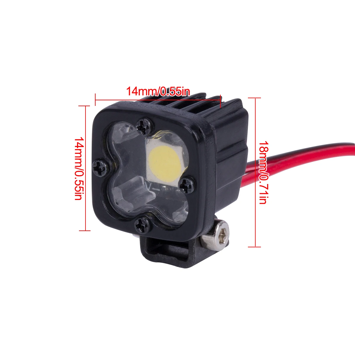 RC Car Square Bright LED Top L - огляд і ціна Rc Hobby Products