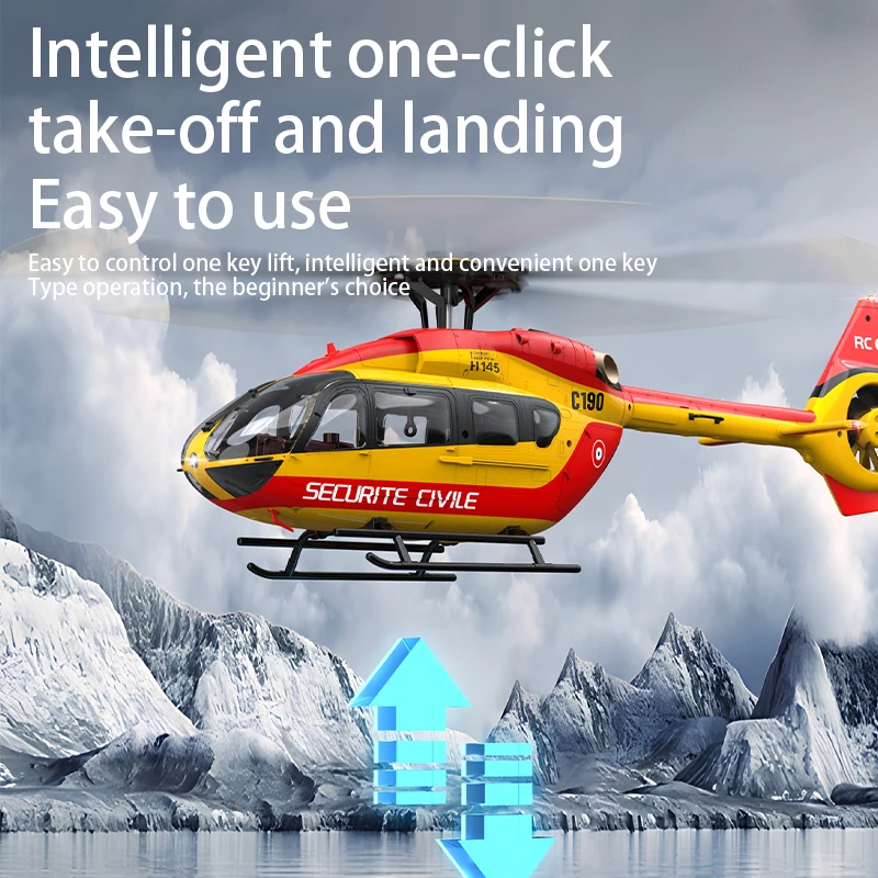 C190 RC Helicopter 2.4G 6-Aixs - огляд і ціна Rc Hobby Grade Helicopter